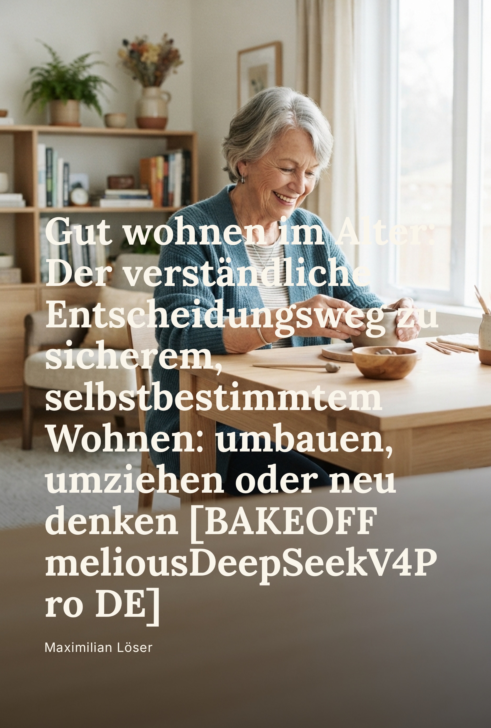 Cover von Gut wohnen im Alter