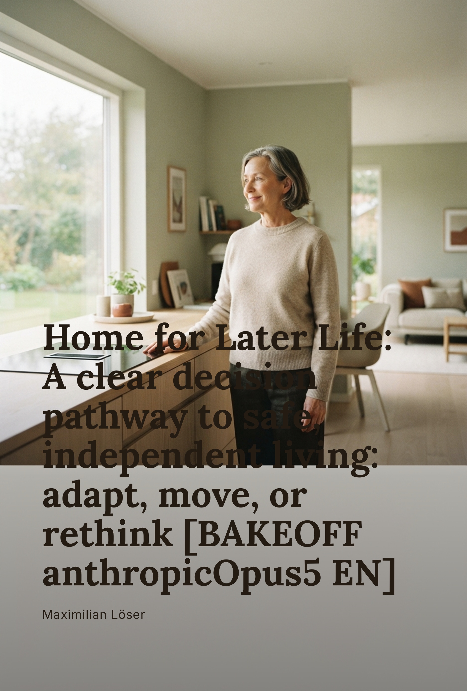Cover von Home for Later Life