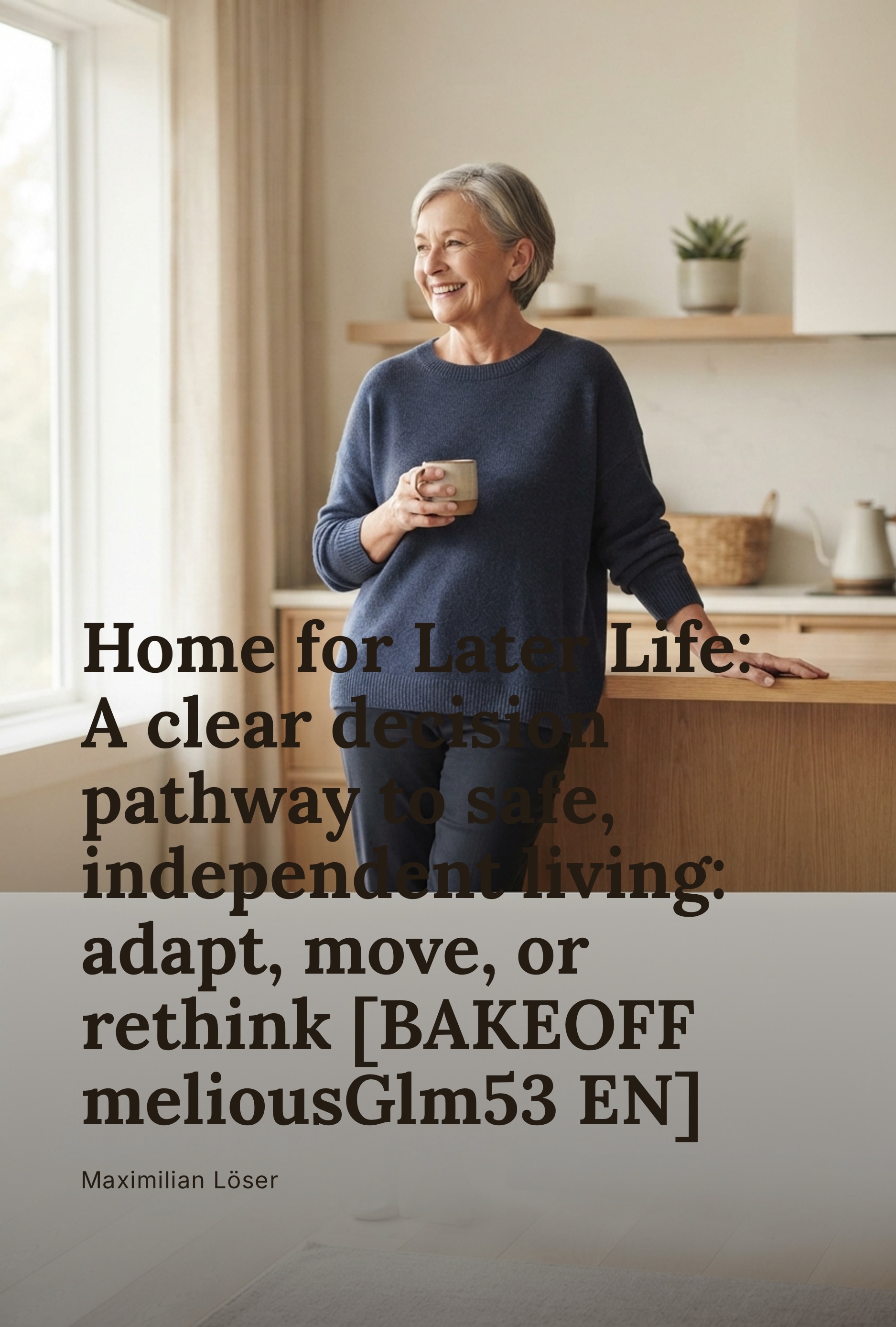 Cover von Home for Later Life