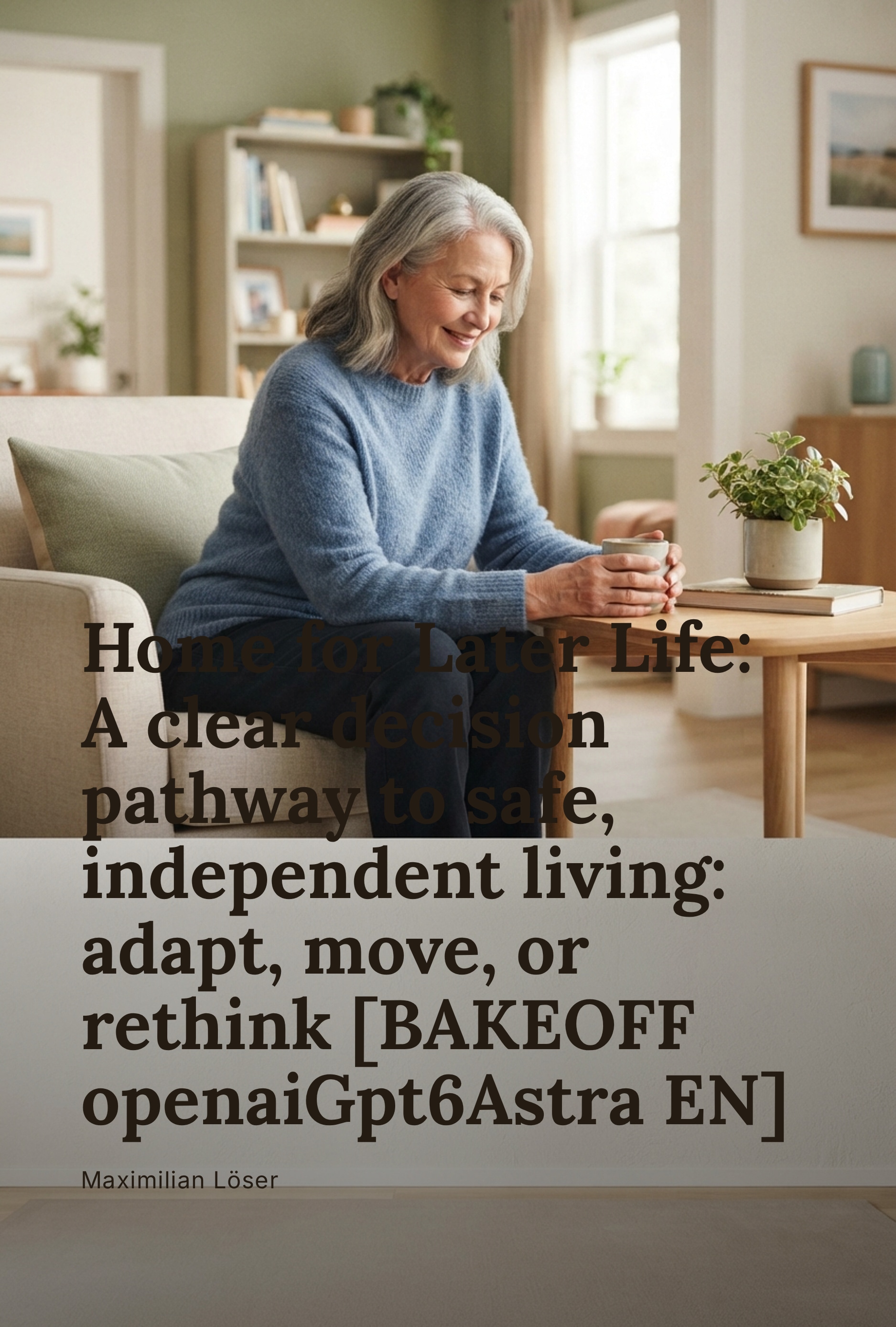 Cover von Home for Later Life